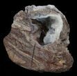 Crystal Filled Dugway Geode (Polished Half) #38857-2